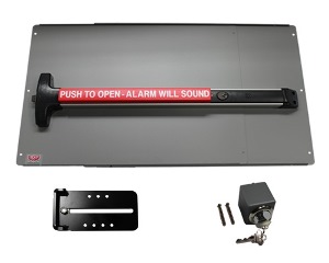 Detex Alarm Panic Bar and Panic Shield Safety Kit